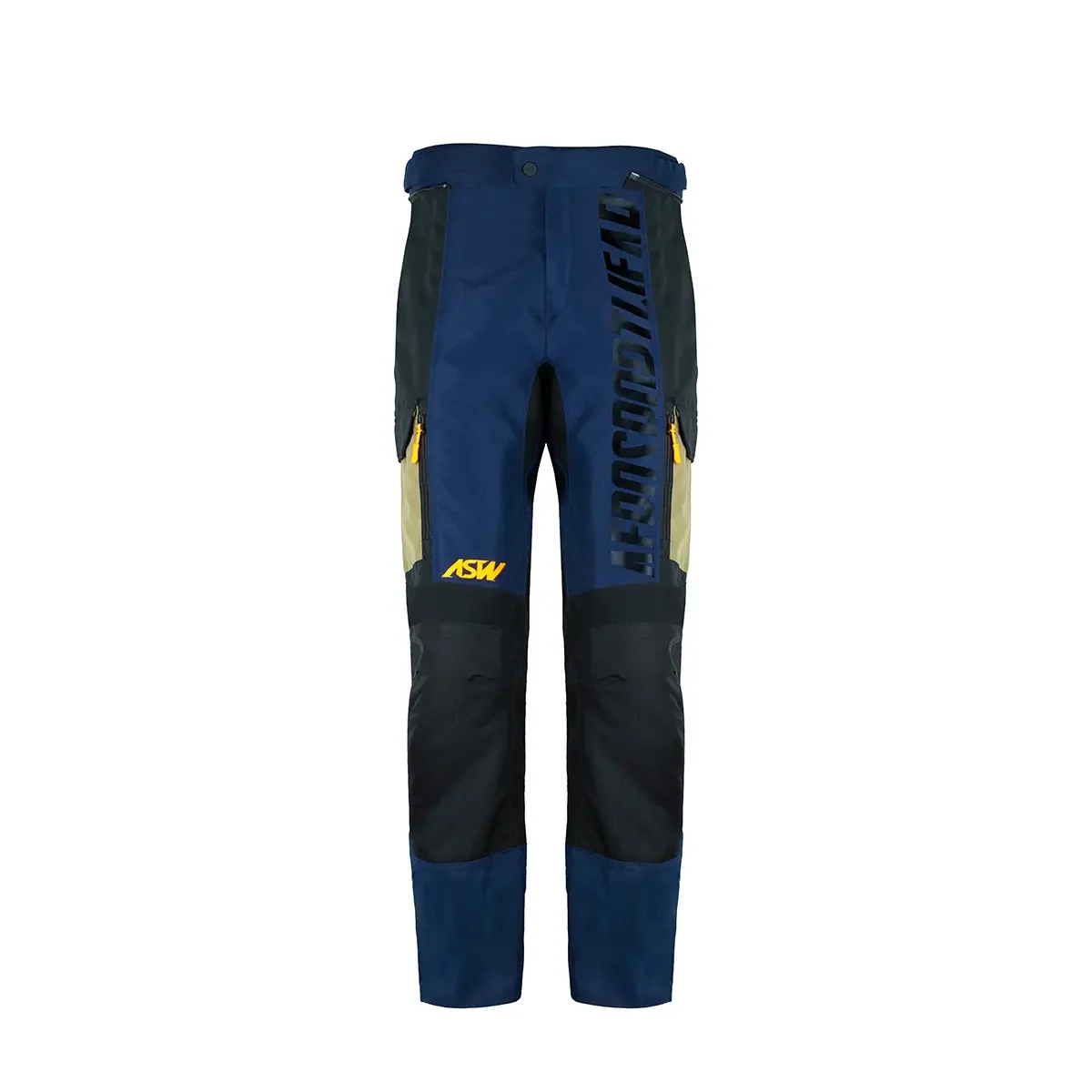 ワッサメーン Calça ASW Tsunami Marinho/Preto/Areia/Laranja 2025 - Spinelli
